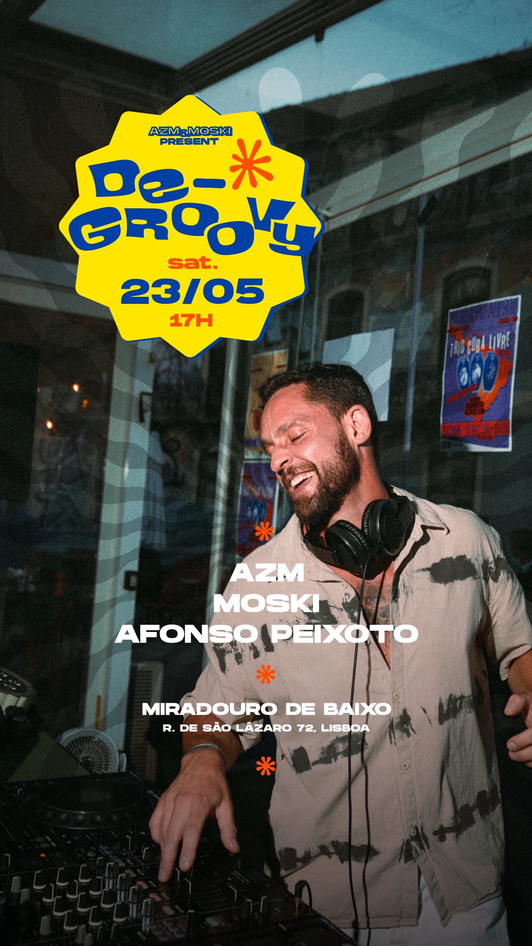 De-Groovy — DJ laughing