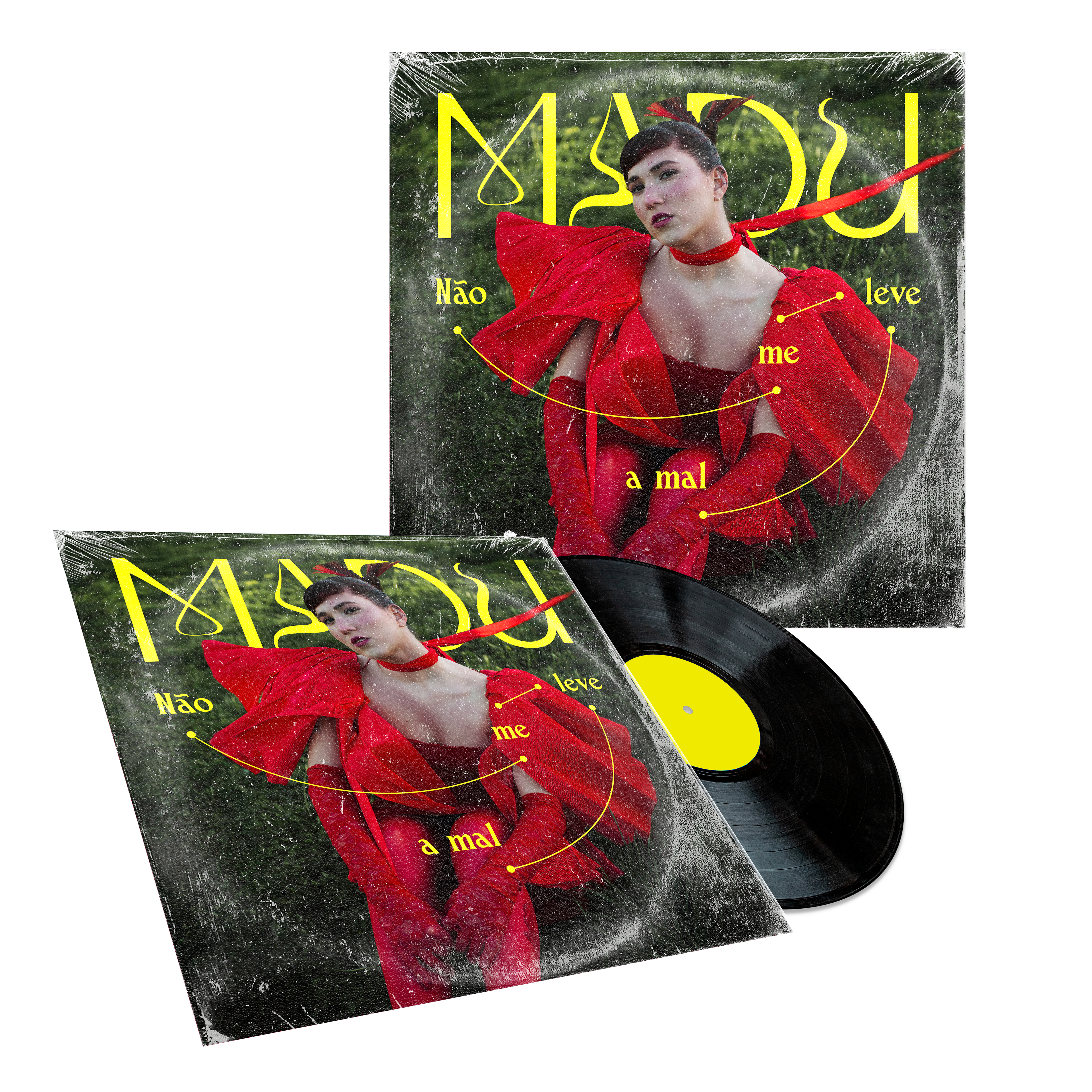 MADU — Album cover vinyl mockup