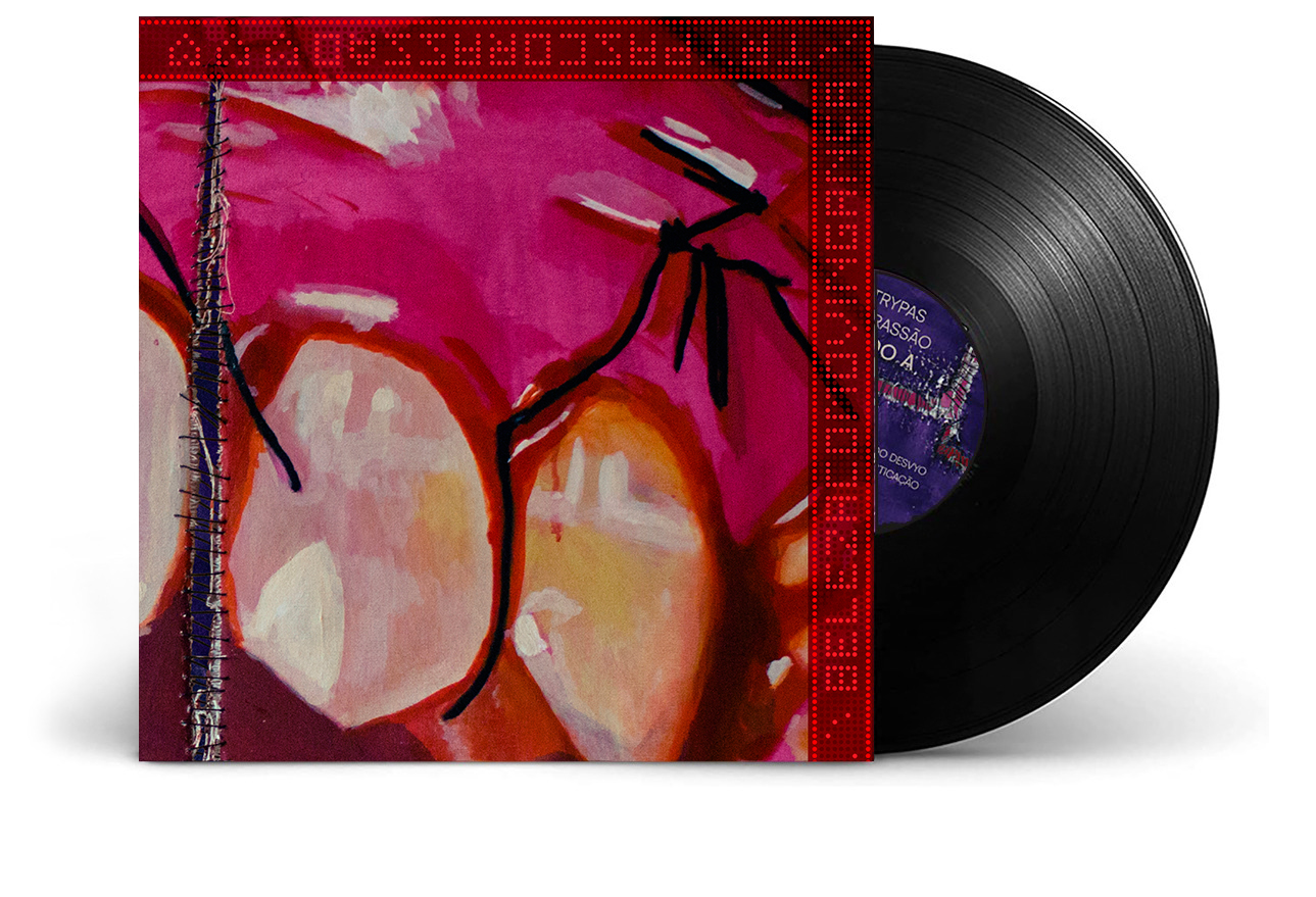 Trypas Corassão — Album cover vinyl